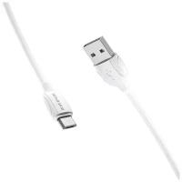 Кабель USB Micro USB BX19 1M Borofone белый