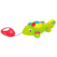 Каталка-игрушка 1 TOY Интерактивный хамелеон (Т10505)