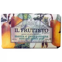 Nesti Dante Мыло кусковое Il Frutteto Mint and Quince Pear