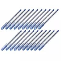 Ручка шариковая масляная PENSAN "My-Pen", СИНЯЯ, корпус тонированный синий, узел 1 мм, линия письма 0,5 мм, 2210 (25 штук) 140657-25