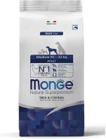 Monge Adult Medium - Сухой корм для взрослых собак средних пород (3 кг)