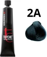 Goldwell Topchic - Краска для волос 2А иссиня-черная 60 мл