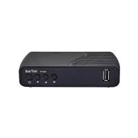 Приставка для цифрового ТВ BarTon TH-562, FullHD, DVB-T2, HDMI, USB, чёрная