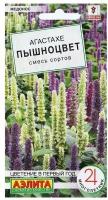 Агрофирма аэлита Семена Цветов Агастахе "Пышноцвет", смесь сортов, 0,1 г