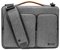 Сумка Tomtoc Laptop Shoulder Bag A42 для Macbook Pro/Air 14''/13", серая