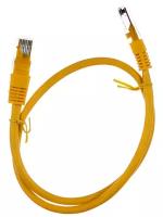 Патч-корд UTP Cablexpert PP10-0.5M/Y кат.5e, 0.5м, литой, (жёлтый)