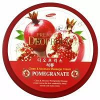 DEOPROCE PREMIUM CLEAN & DEEP POMEGRANATE CLEANSING CREAM Очищающий крем для лица с экстрактом граната