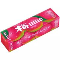 Жевательная резинка Lotte Confectionery Ume со вкусом японской сливы и крапивы, 26г