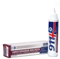 Никотиновая кислота для волос 911 с растительными стимулятором роста, 65 мл