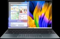 Ноутбук ASUS Zenbook 14X OLED UX5401ZA-KN195 90NB0WM1-M00A70 (14", Core i7 12700H, 16Gb/ SSD 512Gb, Iris Xe Graphics eligible) Серый