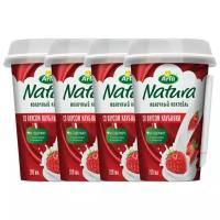 Молочный коктейль Arla Natura cо вкусом клубники 1.4%