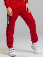 Школьные брюки джоггеры ИНОВО, размер 140, красный