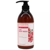 Гель для душа NATURIA с ароматом розы и розмарина - Pure Body Wash Rose & Rosemary, 750 мл