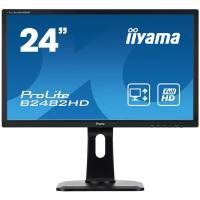 24" Монитор Iiyama ProLite B2482HD-1, 1920x1080, 75 Гц, TN