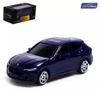 Машина металлическая MASERATI LEVANTE GTS, 1:64, цвет синий