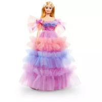 Кукла Barbie Birthday Wishes Doll Blonde (Барби с Днем Рождения блондинка в платье)