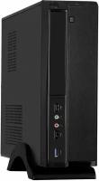 Корпус Desktop ExeGate MI-207U-350W-8 (miniITX/mATX, БП M350 с вент. 8см, 1*USB+1*USB3.0, аудио, черный) EX288781RUS