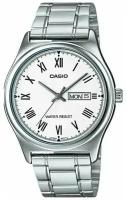 Наручные часы CASIO Collection, белый, серебряный