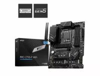 Материнская плата MSI PRO Z790-P WIFI MS-7E06, LGA1700,4DDR5,3PCI -Ex16,1PCI - Ex1,4M.2,1USB3.2 Gen2 X2, 6USB3