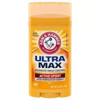 Arm&Hammer Дезодорант-антиперспирант стик Ultramax Active Sport, 73 мл, 73 г