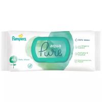 Влажные салфетки Pampers Aqua Pure, пластиковая крышка, 48 шт., 1 уп