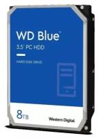 Жесткий диск 3.5" Western Digital WD Blue 8 ТБ, SATA III, 128Mb, 5640rpm (WD80EAZZ)