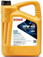 ROWE Масло Моторное 10W-40 Rowe 5Л Нс-Синтетика Hightec Super Leichtlauf Hc-O A3/B4