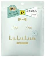 Маски для лица LuLuLun "Pure", Moist Blue, Глубокое увлажнение обезвоженной кожи, 7 шт