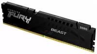 Модуль памяти Kingston 16GB DDR5 5600 DIMM FURY Beast Black XMP Gaming Memory KF556C40BB-16 Non-ECC, CL40, 1.25V, 1RX8 288-pin 16Gbit