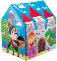 Детский домик Intex/игровой центр для детей от 3 до 6 лет/детская игровая палатка/виниловый домик с цветным принтом