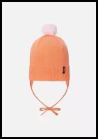 Шапка-бини для девочек Lounatuuli, размер 052, цвет оранжевый