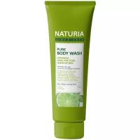 Гель для душа Naturia Wild mint & lime