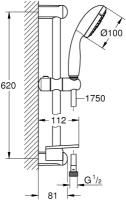 Душевой гарнитур Grohe Tempesta 27927001