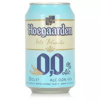 Пиво безалкогольное Hoegaarden Inbev Belgium 0.33л банка