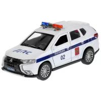 Модель машины Технопарк Mitsubishi Outlander, Полиция, белая, инерционная OUTLANDER-12POL-WH