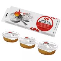 Гель для фондю и мармитов, Fondue Gel, набор 3 шт. х 80 г