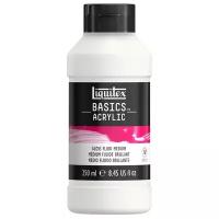 Разбавители Гель-медиум для акрила Liquitex "Basics Acrylic Additive", 237 мл, сияющий эффект