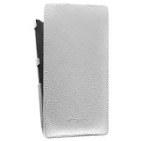 Кожаный чехол для Sony Xperia Z2 Melkco Premium Leather Case - Jacka Type (White LC)