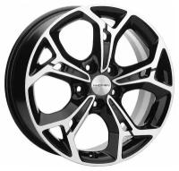 Колесный Диск Khomen Wheels KHW1702 (ASX) 7x17 5x114,3 D67,1 ET46 Black-FP