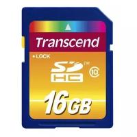 Карта памяти Transcend SDHC Ultimate 600X Class 10 UHS-I (85/40MB/s) 16GB