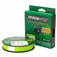 Spider, Плетеная леска Spiderwire Stealth Smooth 12 Braid, 150м, 0.29мм, 26.4кг, яркожелтая