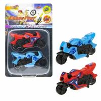 1TOY CrashFest Moto мотобайк фрикционный, разборный, 2 шт