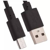 USB кабель "LP" Micro USB (1 метр) (черный/европакет)