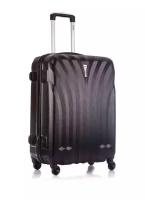 Чемодан L'case Phuket Ch0681, 40 л, размер S, черный