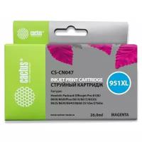 Картридж Cactus CS-CN047 №951XL пурпурный, для HP DJ Pro 8100/8600