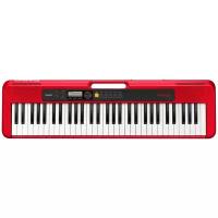 Casio CT-S200 Red синтезатор с автоаккомпанементом, 61 клавиш, 48 полифония, 400 тембров, 77 стил