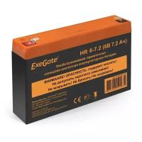 Аккумуляторная батарея ExeGate EX285651RUS 6В 7.2 А·ч