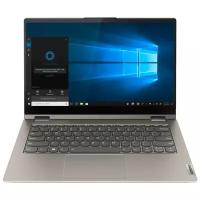 Ноутбук Lenovo ThinkBook 14s Yoga ITL 20WE0030RU, 14" FHD (1920x1080) GL MT 300N, i5-1135G7 2.4G, 8GB DDR4 3200, 512GB SSD M.2, Iris Xe, WiFi 6, BT, FPR, HD Cam, 4cell 60Wh, NoOS, 1Y CI, Mineral Grey, 1.5kg, ( дисплей ЖК, LCD, Full HD )