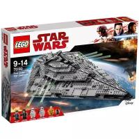 LEGO Star Wars 75190 Звездный разрушитель Первого Ордена, 1416 дет