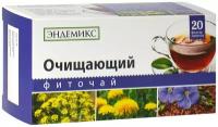 Травяной чай Эндемикс в пакетиках алтайский очищающий, противовоспалительный, мочегонный для пищеварения, ЖКТ и почек, 20 шт